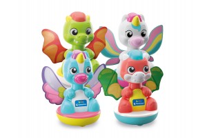 Baby Clementoni pörgő-forgó - unikornis és sárkány