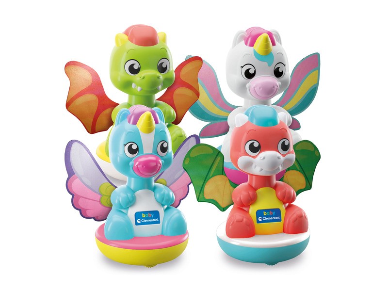 Baby Clementoni pörgő-forgó - unikornis és sárkány