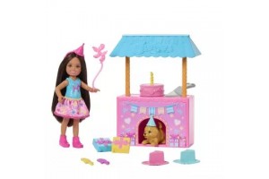 Barbie Chelsea szülinapi zsúr - baba és kiegészítők