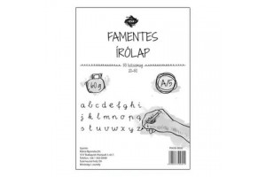 Írólap A/5, famentes 50 db, átlátszó boríték