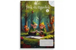 Írok és rajzolok! A/5 füzet – vonalas és sima