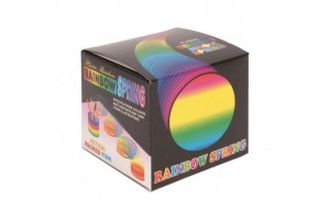 Szivárvány bolond rugó játék — spirál dekor