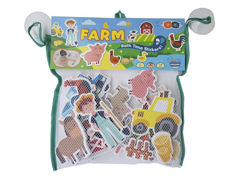 Tapassz a csempére! - Farm fürdőjáték, 18 részes