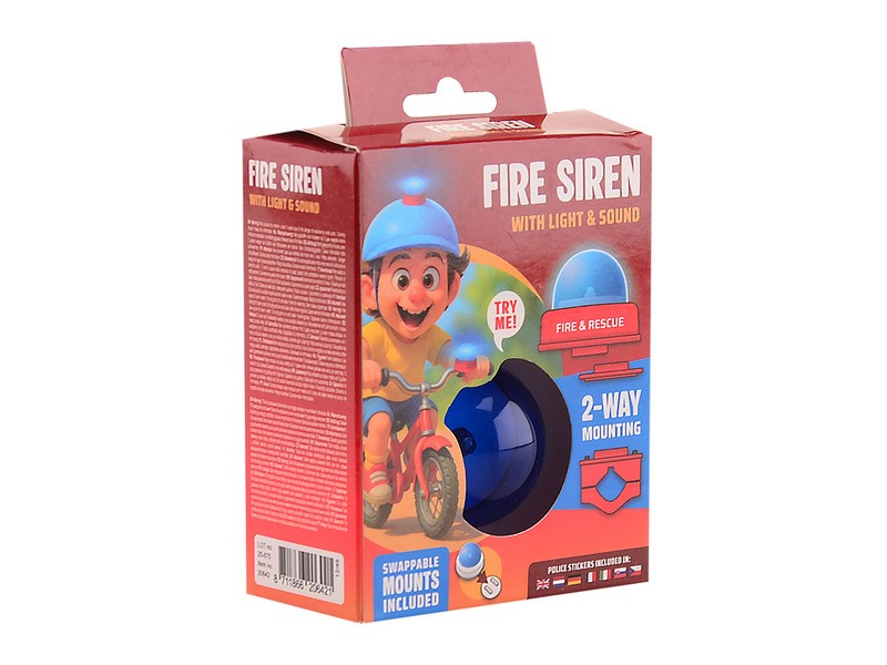 Bike Fun tűzoltó sziréna deluxe kerékpárra