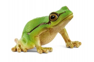 Schleich Európai levelibéka figura