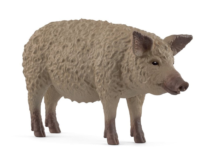 Schleich Mangalica malac figura - kézzel festett