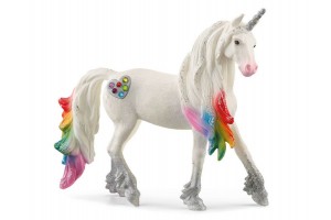 Schleich Rainbow Love unikornis - szivárványos figura