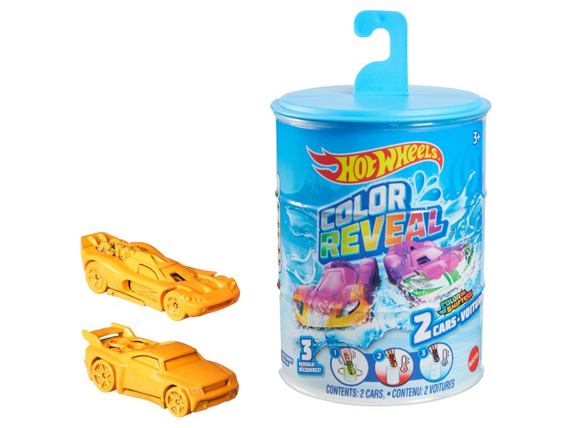 Hot Wheels Color Reveal 2 db színváltós kisautók