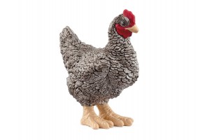 Schleich Plymouth Rock csirke figura