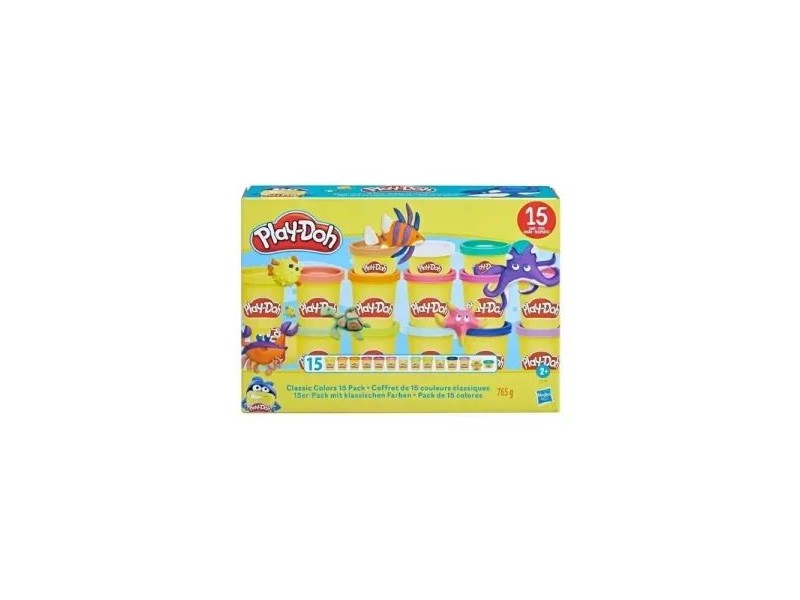 Play-Doh 15 színű klasszikus gyurma szett