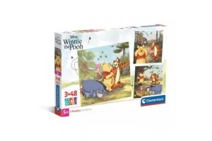 Clementoni Micimackó 3 az 1-ben puzzle