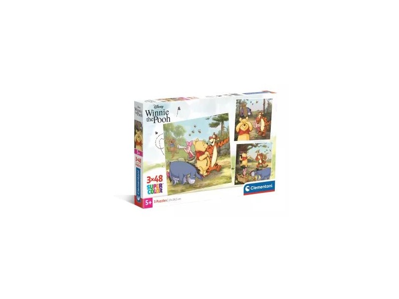 Clementoni Micimackó 3 az 1-ben puzzle