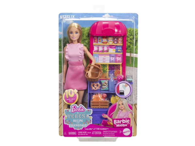 Barbie csemegepult szett - bolti játék
