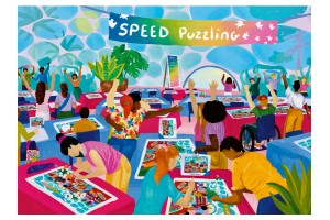 Puzzle 1000 db - WJPC 25 Speed Puzzling doboz