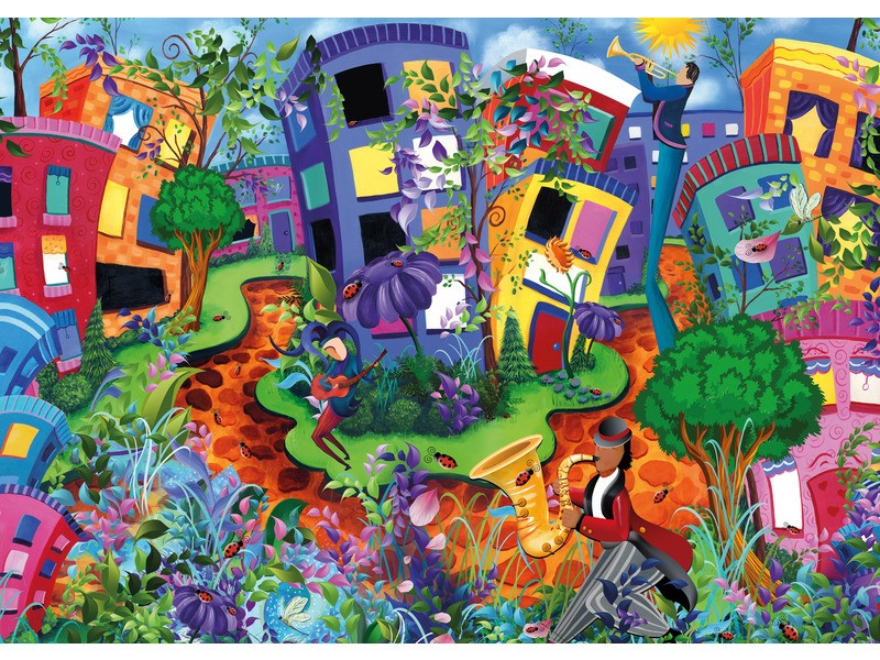 Puzzle 1000 db - Katicabogár út (WJPC 25)