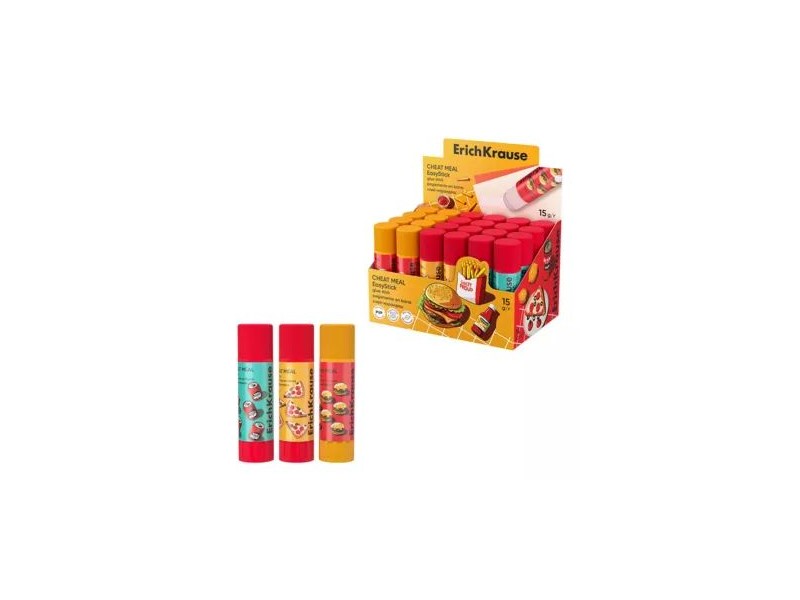 Gyorskaja ragasztóstift 15 g – hamburger pizza sültkrumpli