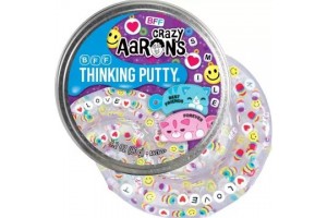 Crazy Aarons BFF - csillámos intelligens gyurma
