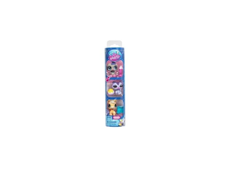 Littlest PetShop 3 db-os figura készlet