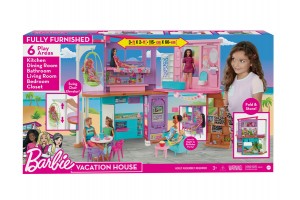 Barbie Malibu álomház 115 x 60 cm