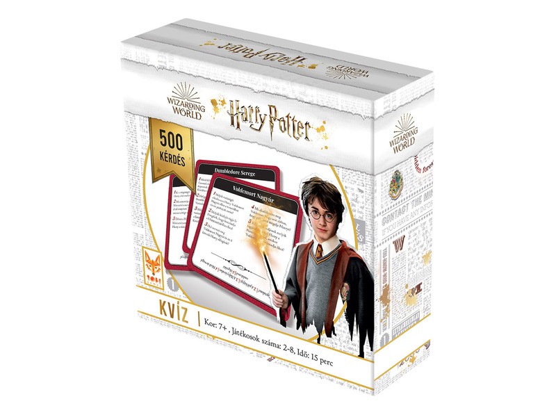 Harry Potter kvíz - 500 kérdés doboz