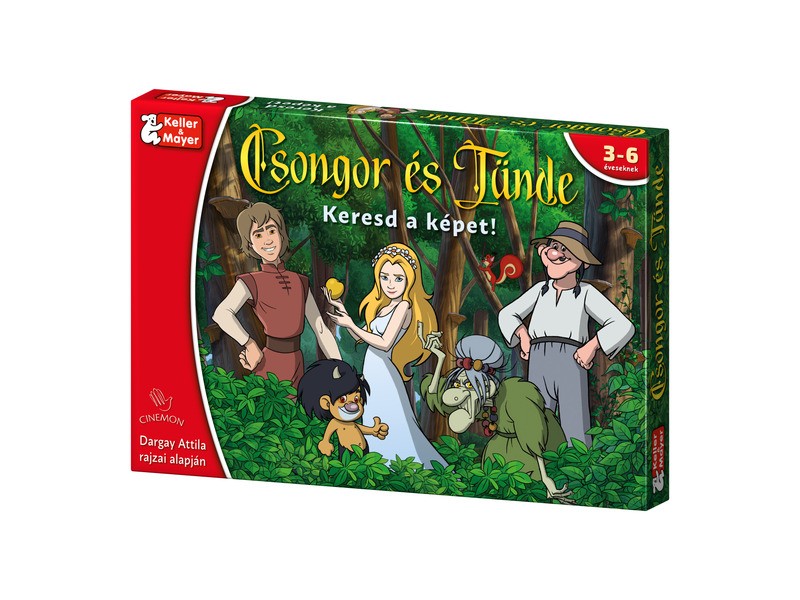 Csongor és Tünde társasjáték - Keresd a képet!