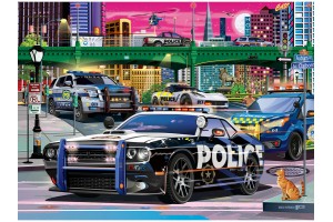 Puzzle 150 db - Rendőrség akcióban