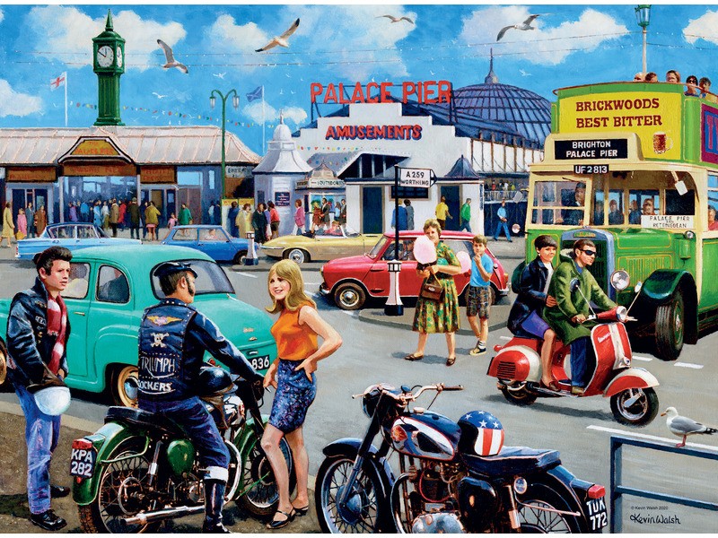 Puzzle 4x500 db - Boldog napok 2