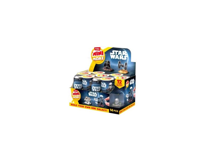 Mini Star Wars meglepetés építő készlet - ZURU Mini Make