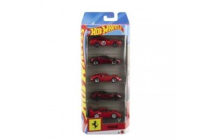 Hot Wheels Ferrari 5 darabos kisautó szett
