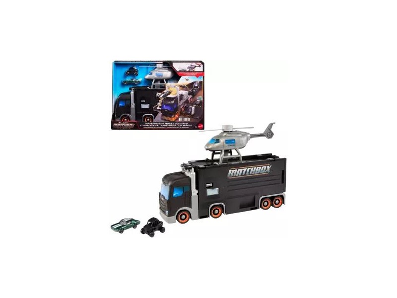 Matchbox: A film – szállítóautó, helikopter és 2 kisautó