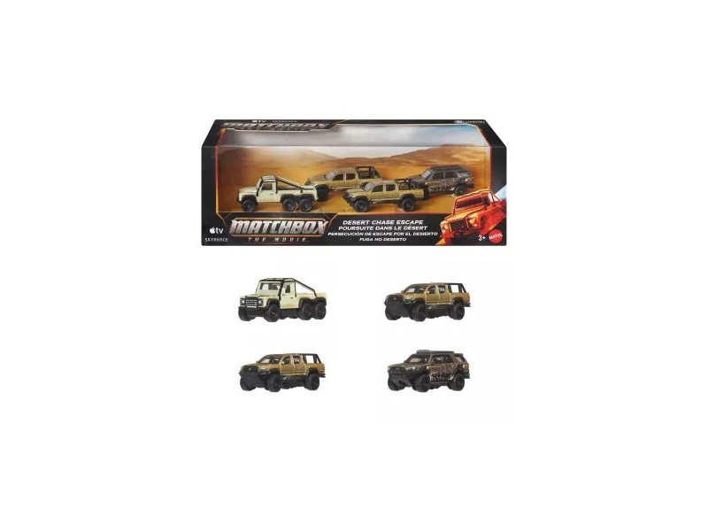 Matchbox gyűjtői multipack - film ihlette 1:64 autók