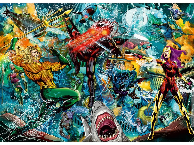 Aquaman 1000 db puzzle - borítókép