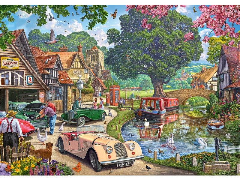 Puzzle 1000 db — Régmúlt idők (borítókép)