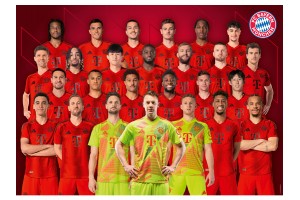 FC Bayern München 1000 db puzzle