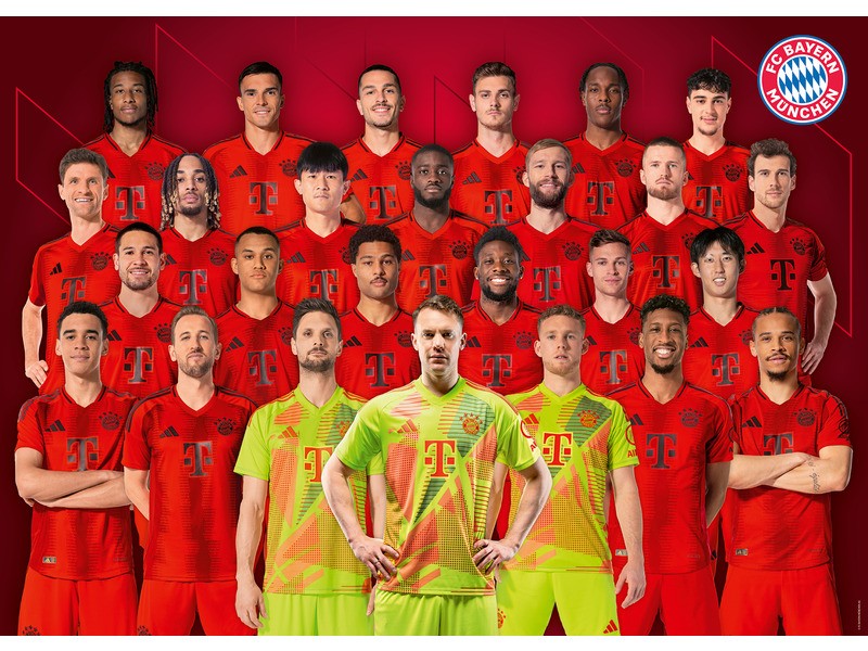 FC Bayern München 1000 db puzzle