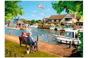 Norfolk puzzle 2x500 db - doboz