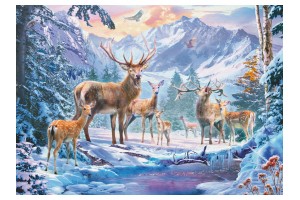 1000 db puzzle — Szarvascsorda
