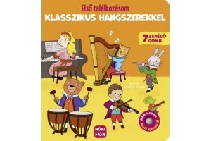 Első találkozásom - klasszikus hangszerek, lapozókönyv