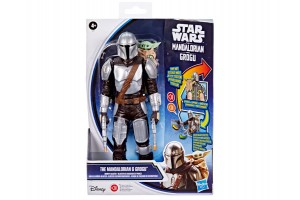 Mandalóri és Grogu figura - Star Wars