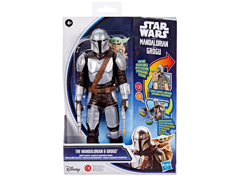 Mandalóri és Grogu figura - Star Wars