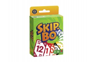 Skip-Bo kártyajáték – doboz és kártyák