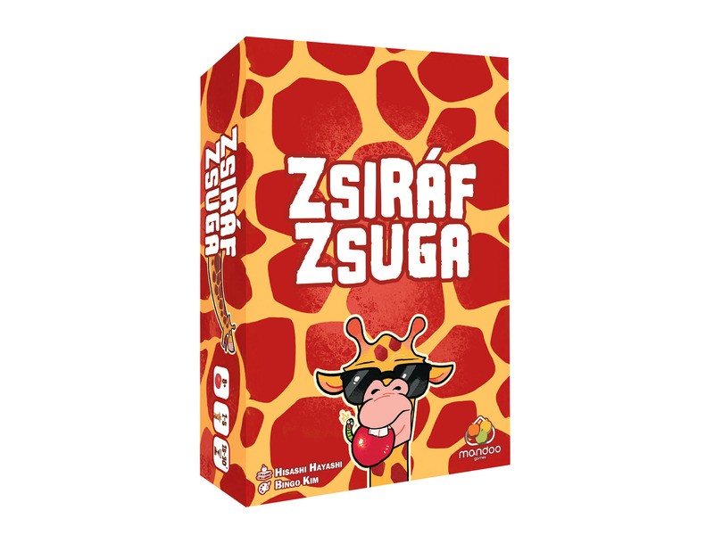 Zsiráf Zsuga társasjáték - doboz