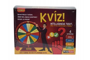 Kvíz! Intelligencia teszt társasjáték doboz