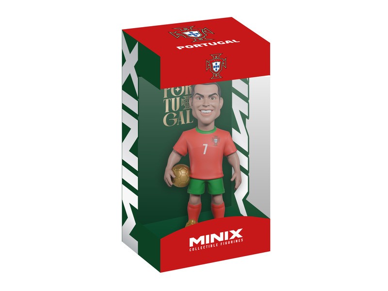 Minix Ronaldo focista figura - Portugália mezben