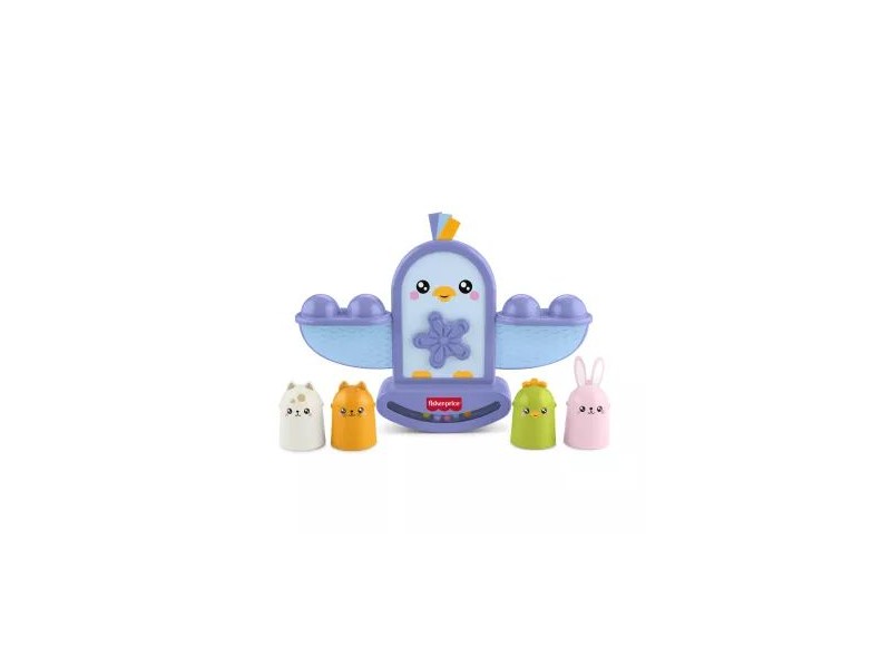 Fisher-Price: Egyensúlyozó madárka (lila)