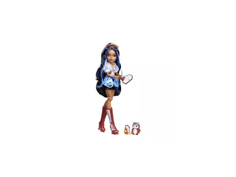 Monster High Robecca Steam divatbaba - kék-fekete haj