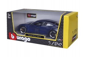Bburago Porsche Taycan Turbo S 1:24 modell