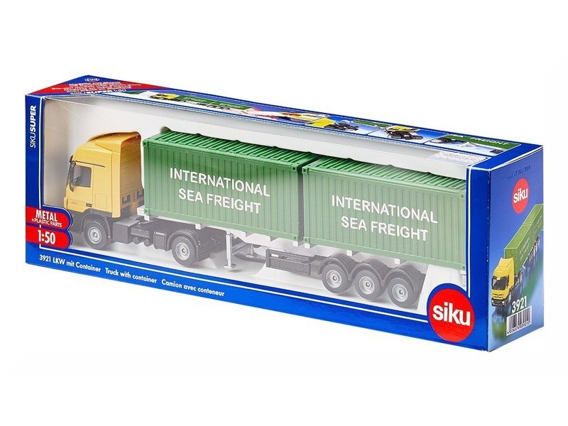 Siku Mercedes-Benz Actros konténeres kamion 1:50 - 3921
