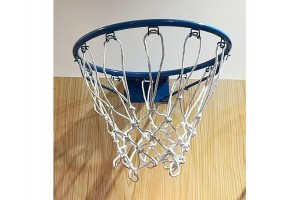 Kosárlabda gyűrű hálóval - tartós sport felszerelés