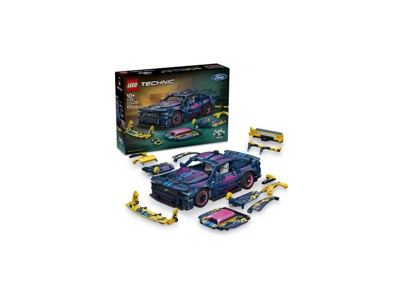 LEGO Technic Ford Mustang GT 42236 – személyre szabható 973 elem